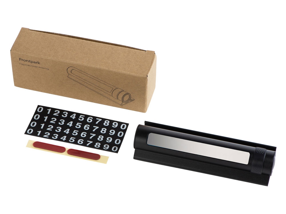 Парковочная табличка Frontpark, черный-9