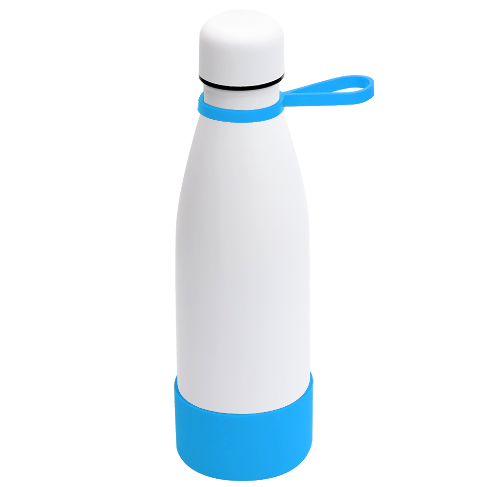 Термобутылка герметичная вакуумная Olivia To Go, Белый/голубой-0