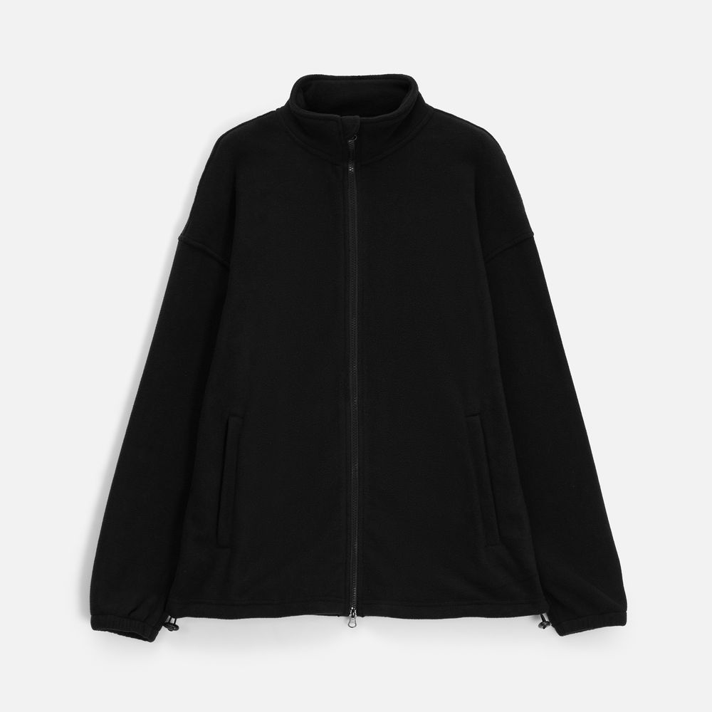 Куртка флисовая унисекс Nebo, черная-0