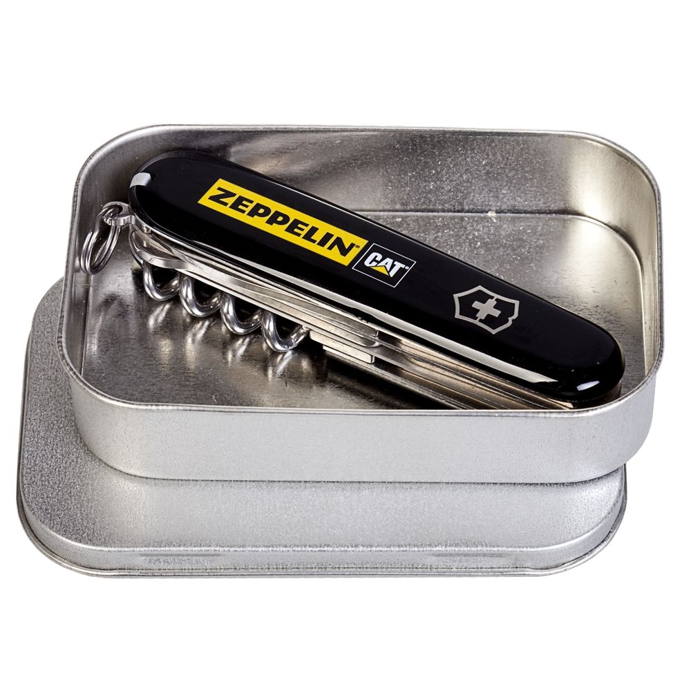 Коробка Pragmax S, прямоугольная, серебристая-1