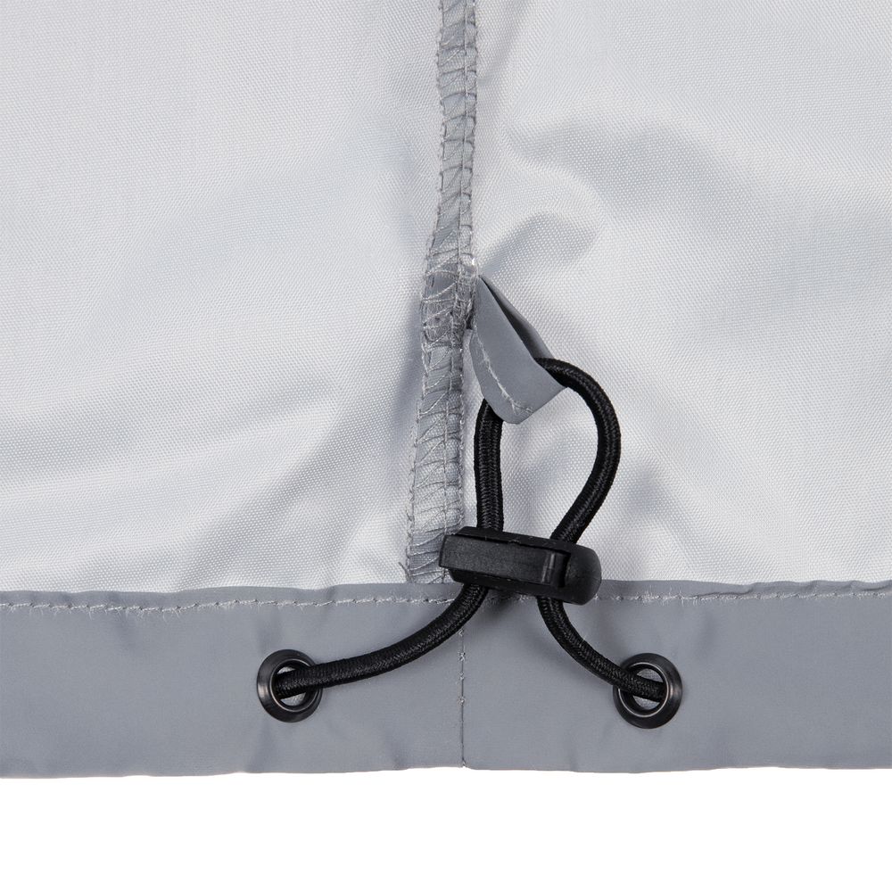 Ветровка Manifest 2.0 из светоотражающей ткани, серая-3