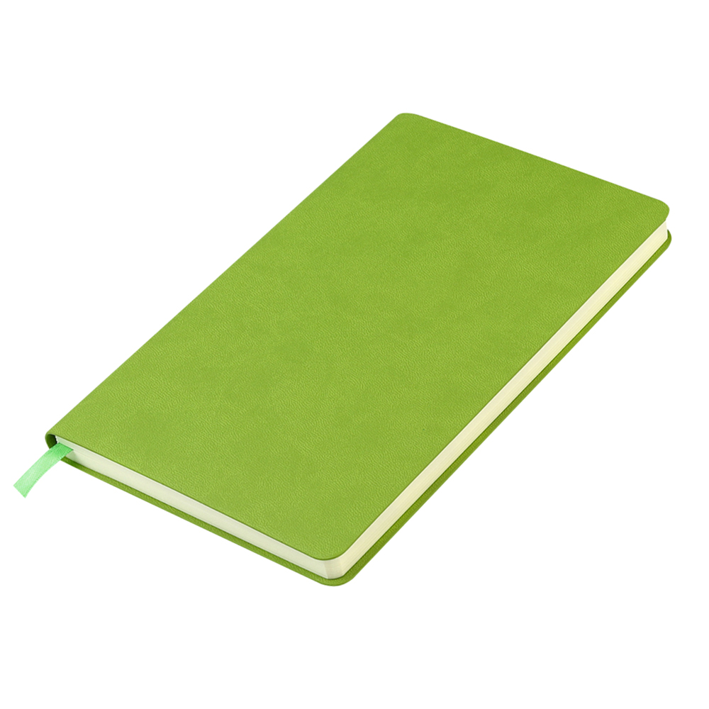 Блокнот A5 Molto в мягком переплёте, Темно-зеленый-0
