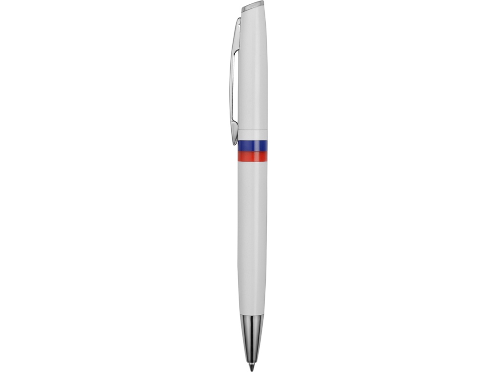 Ручка шариковая Отчизна, белый/триколор-2
