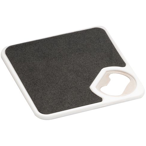 Костер с открывашкой для бутылок Bartender, белый-2