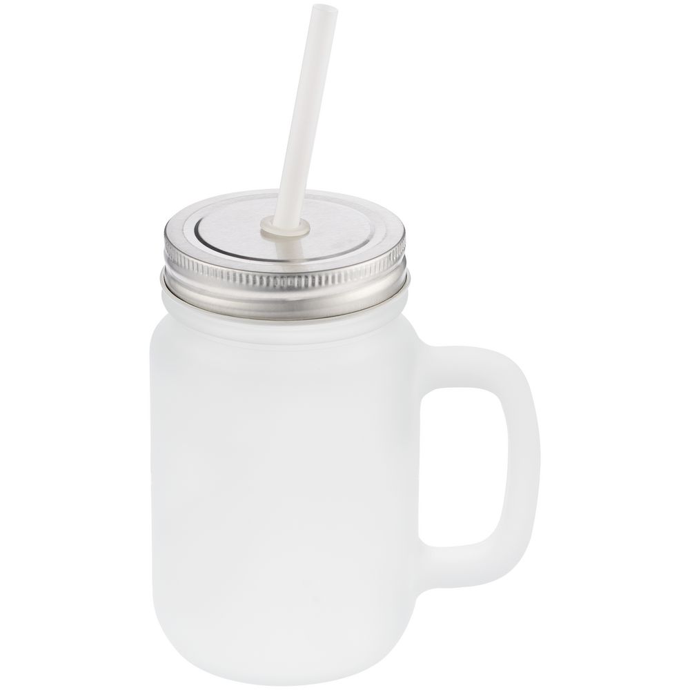 Банка для коктейлей Shake It Baby под сублимацию, матовая-1