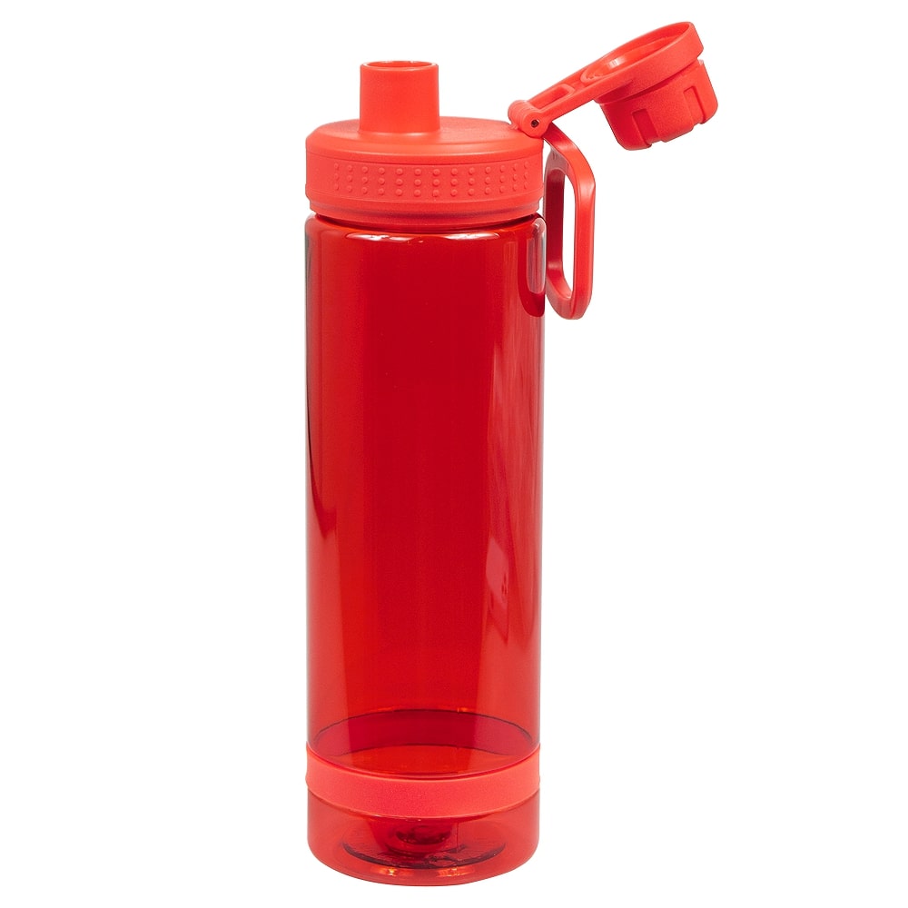 Пластиковая бутылка Oslo, Красный-1