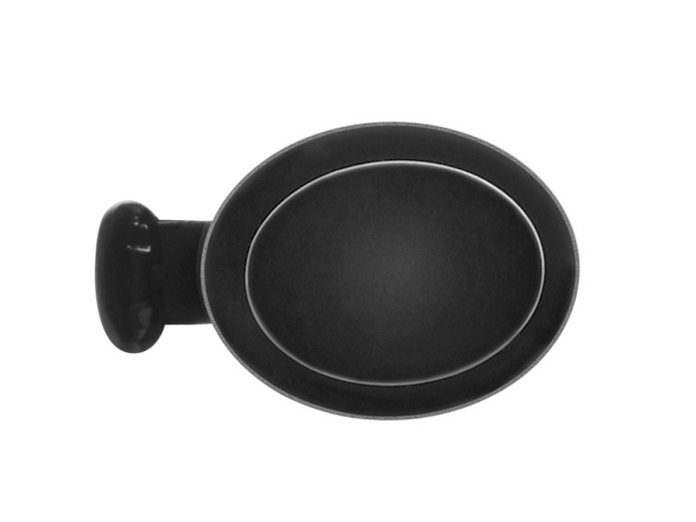 Металлическая шариковая ручка soft touch Ellipse gum, серый-1