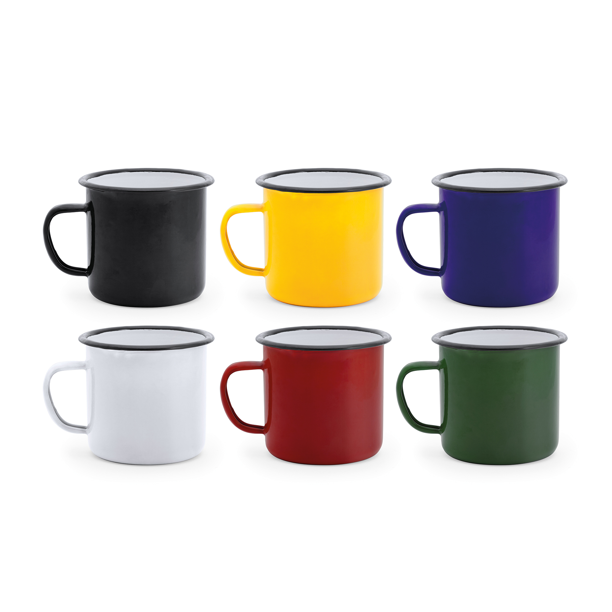 Металлическая кружка ANON, Жёлтый-1