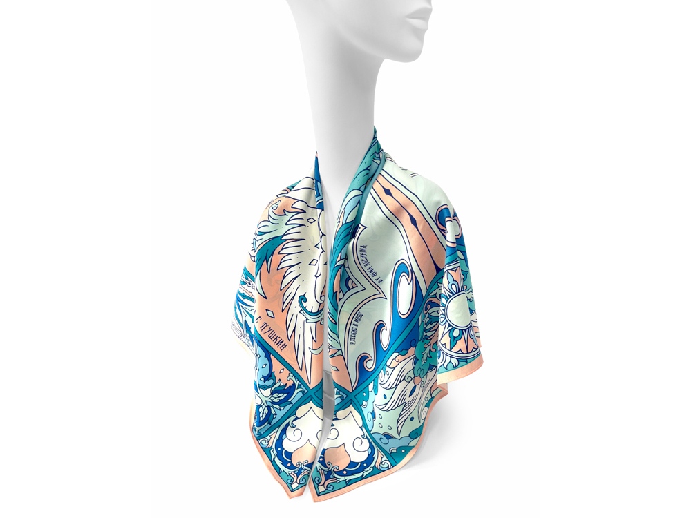 Платок Царевна Лебедь-1