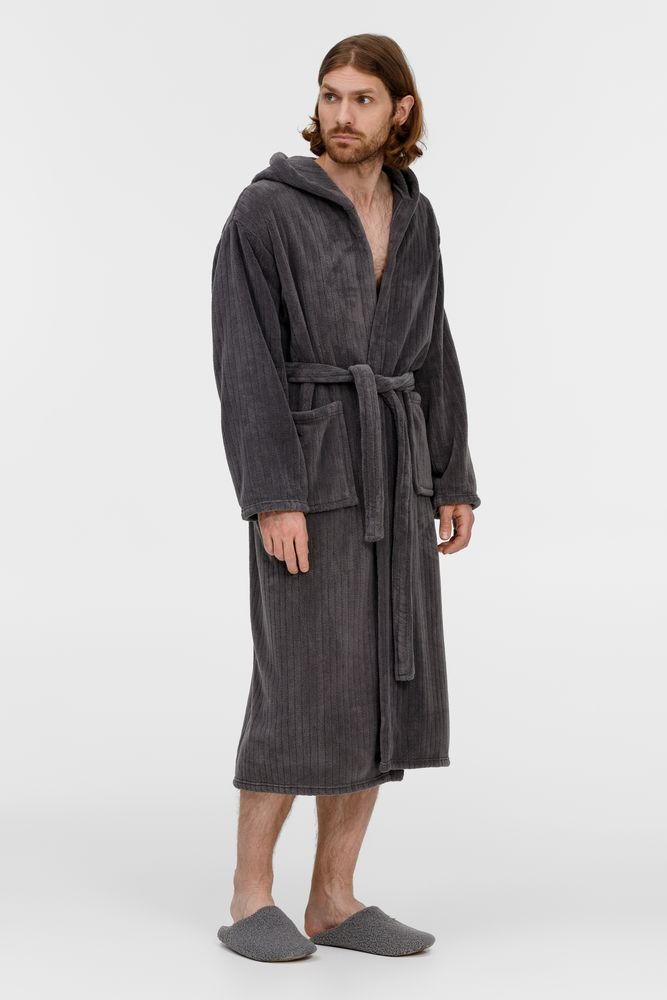 Халат флисовый Magic Mantle, темно-серый-2