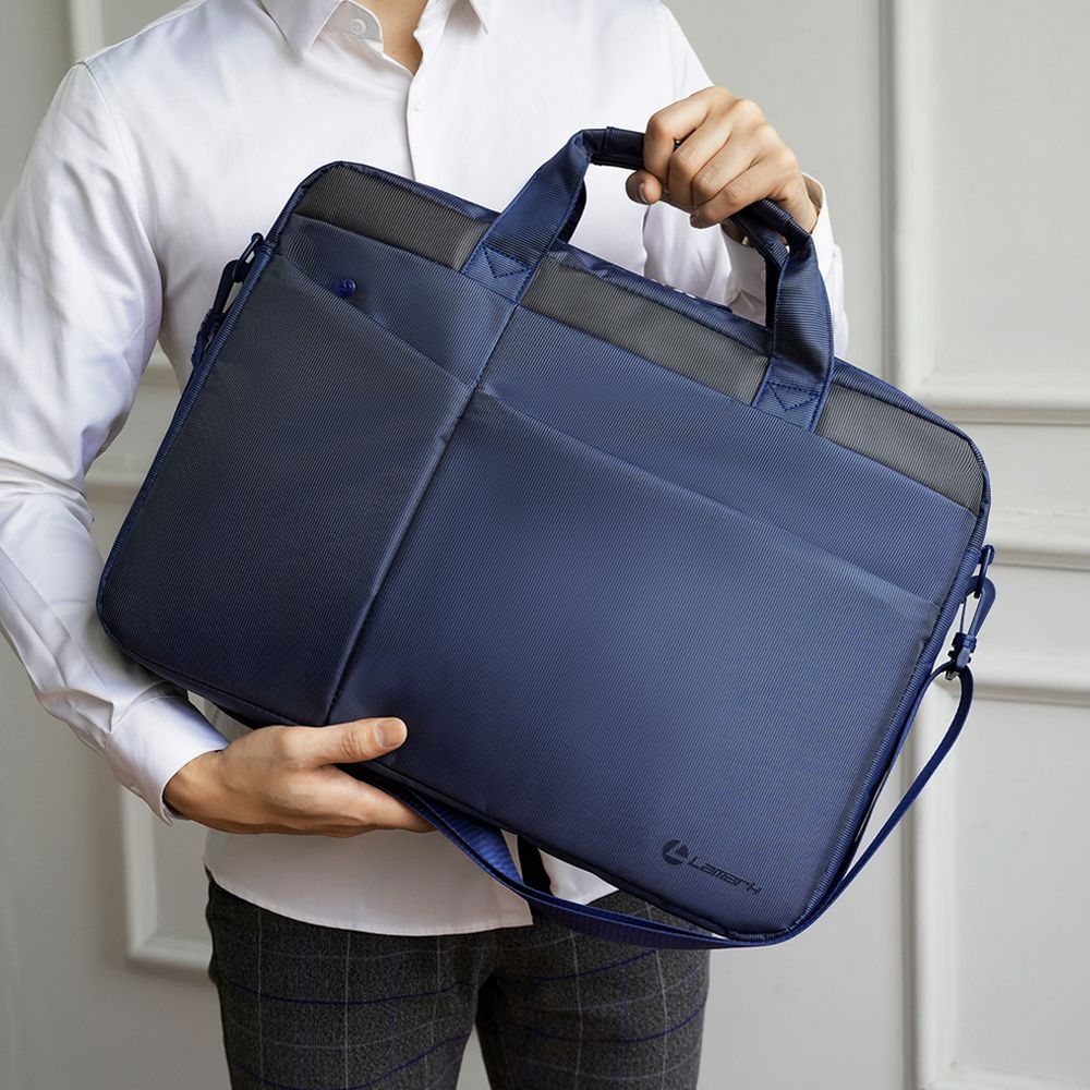 Сумка для ноутбука L247, синяя-7