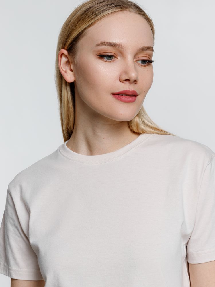 Футболка унисекс T-Bolka 160, молочно-белая-7