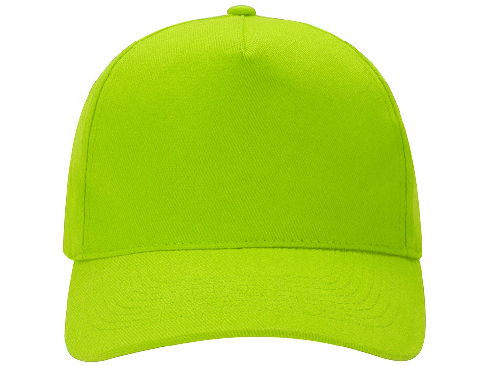 Бейсболка Florida 5-ти панельная, зеленое яблоко-4