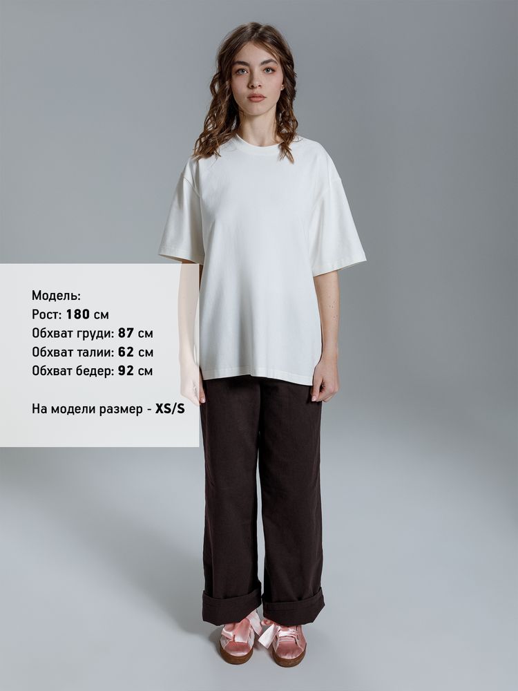 Футболка оверсайз Kangas, белая-5