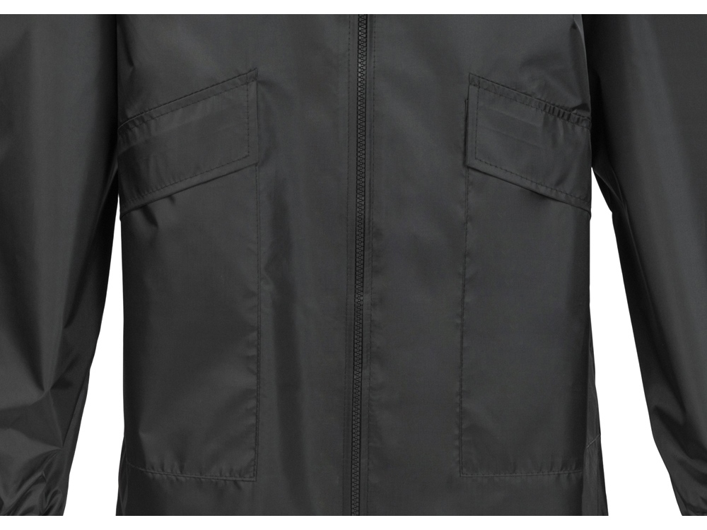 Дождевик Parka унисекс, черный-5