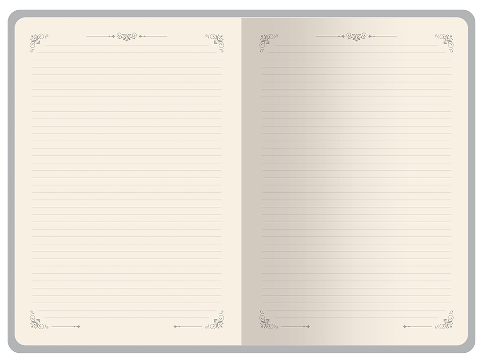 Ежедневник недатированный А4 Royal, коричневый с бронзовым срезом-5