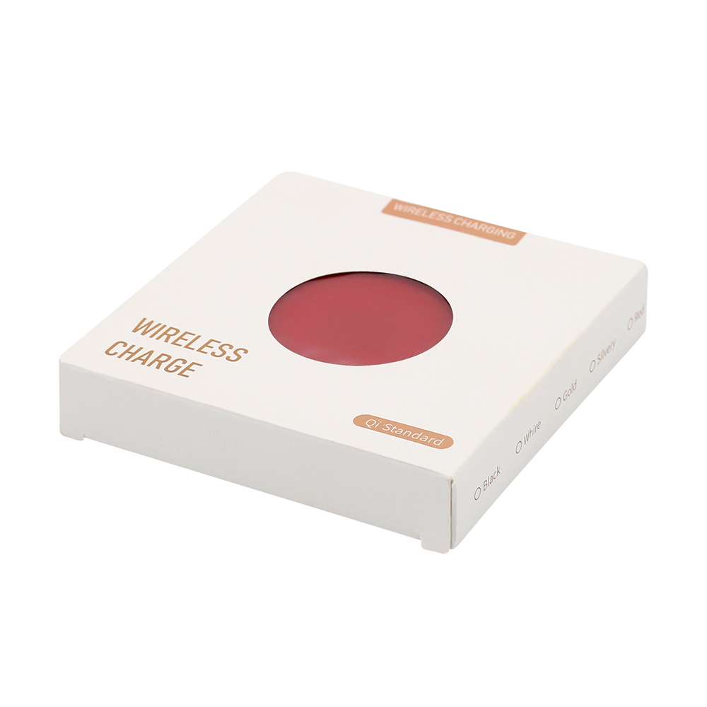 Беспроводное зарядное устройство Flappy 10W, Красный-3