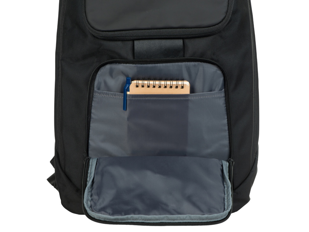 Рюкзак Leader для ноутбука 15.6, черный-7