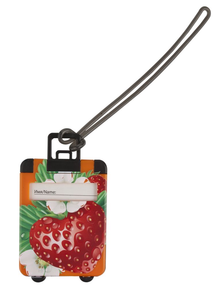 Бирка для багажа Trolley, оранжевая-2