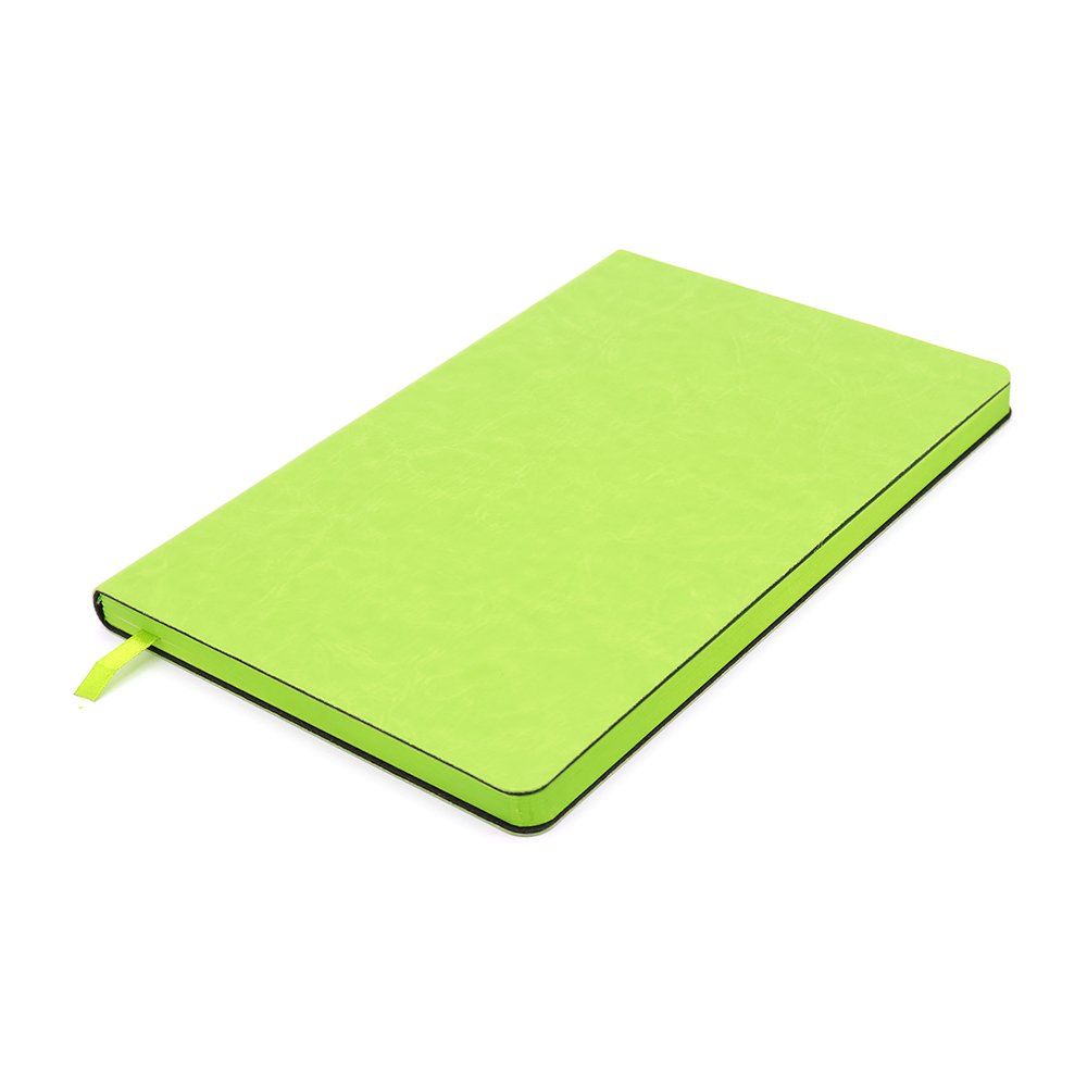 Блокнот A5 Beam в мягком переплёте, Зелёный-1