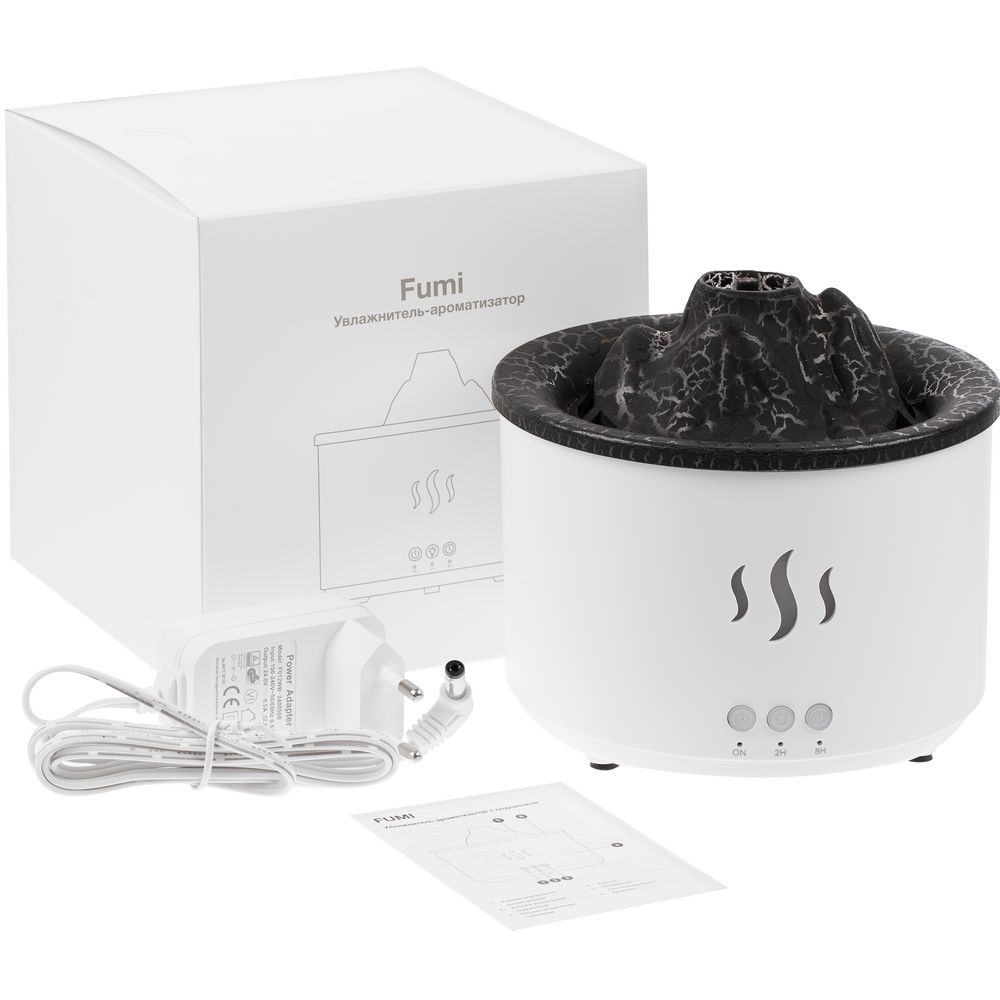Увлажнитель-ароматизатор Fumi, белый-5