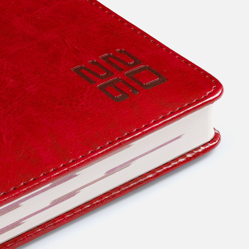 Ежедневник Faro, датированный, красный-3