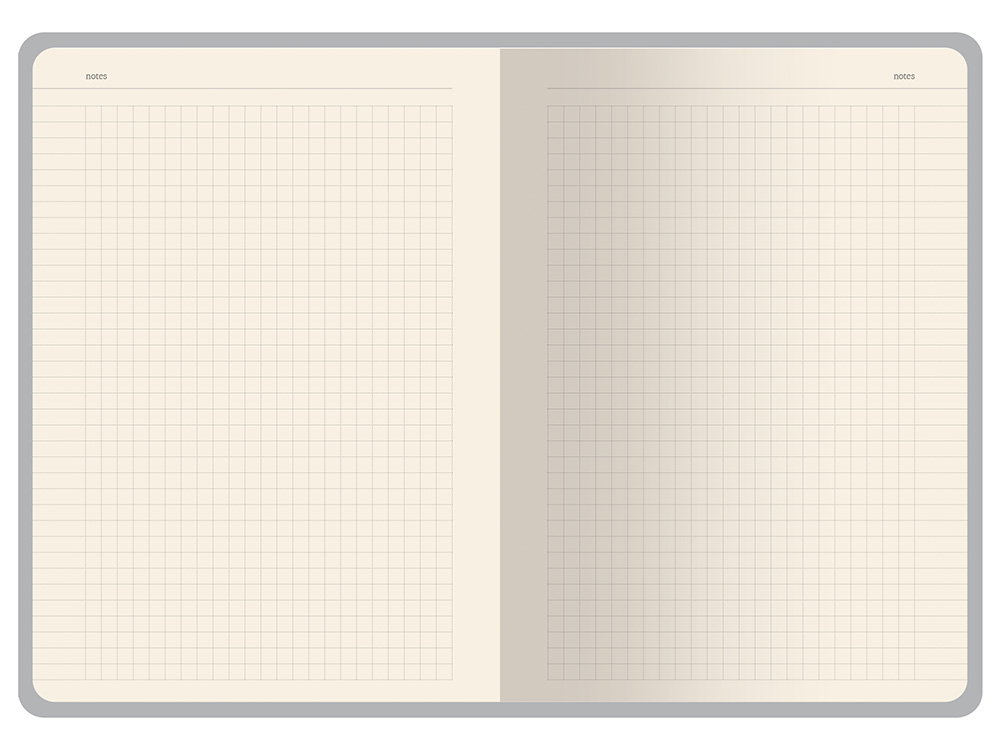 Бизнес-тетрадь А5 Pragmatic Contrast, 40 листов в клетку, красный с темно-серым срезом-3