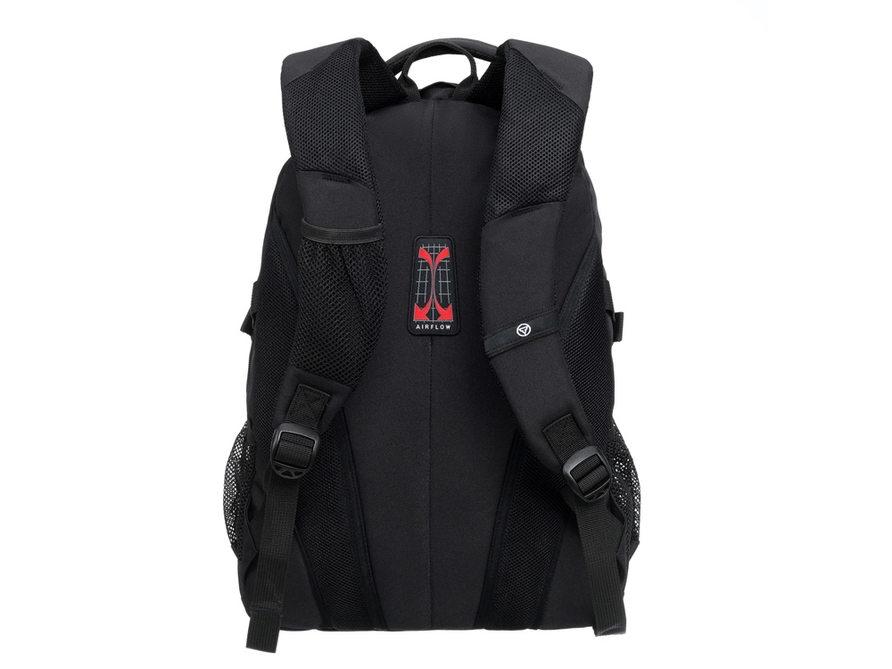 Рюкзак TORBER ROCKIT, чёрный, полиэстер, 33х15х45 см, 22 л-3