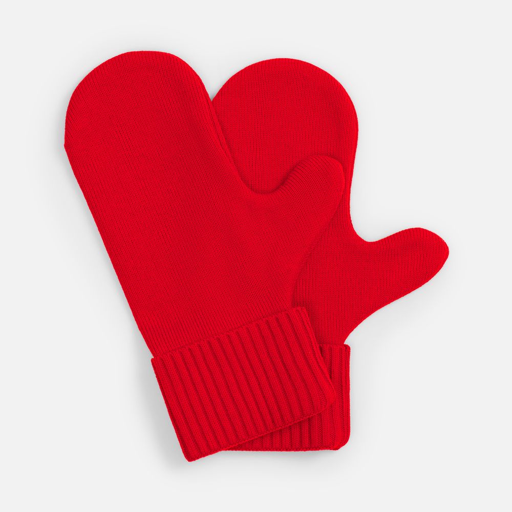 Варежки Yong, красные (алые)-0