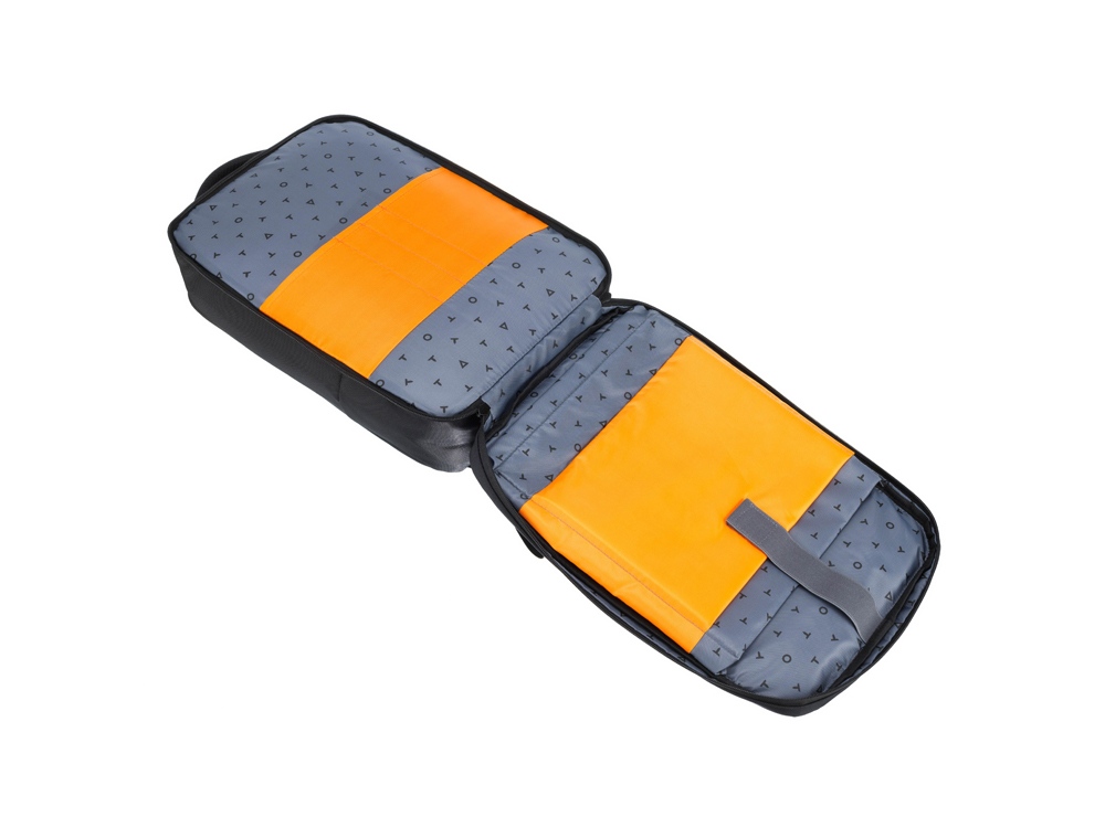 Рюкзак TORBER VOYAGE c отделением для ноутбука 17'', черный, полиэстер 900D, 31х17х44 см, 18 л-4