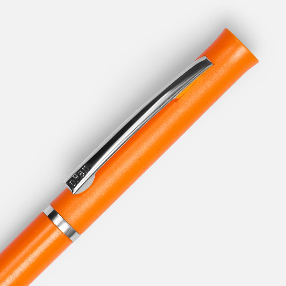 Ручка шариковая Euro Chrome, оранжевая-1
