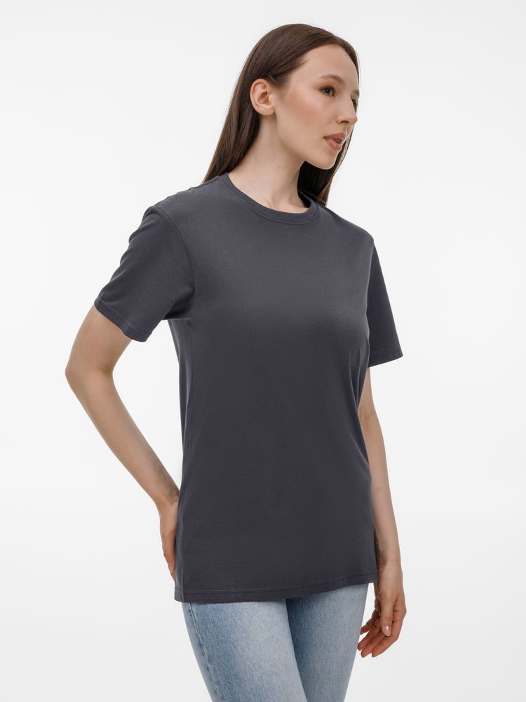 Футболка унисекс T-Bolka 180, темно-серая-6