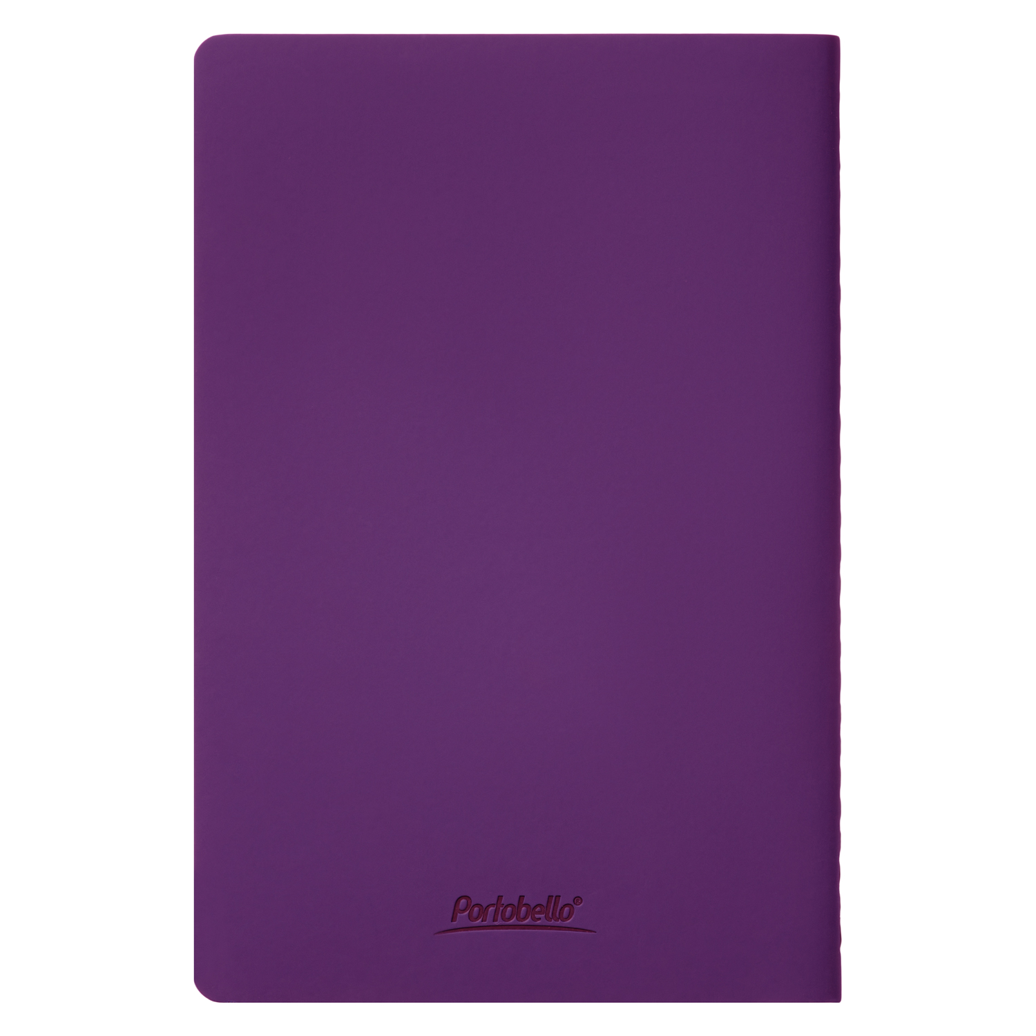 Блокнот Alpha slim, фиолетовый-4