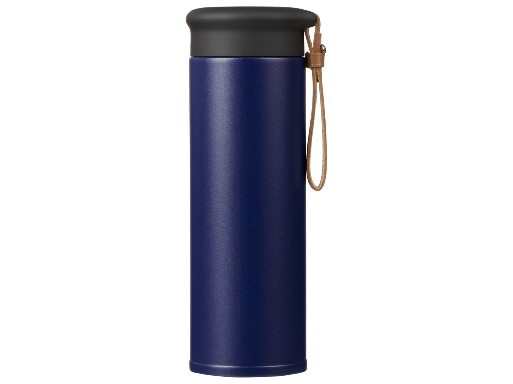 Вакуумный термос Engage, 450 мл, тубус, темно-синий-5