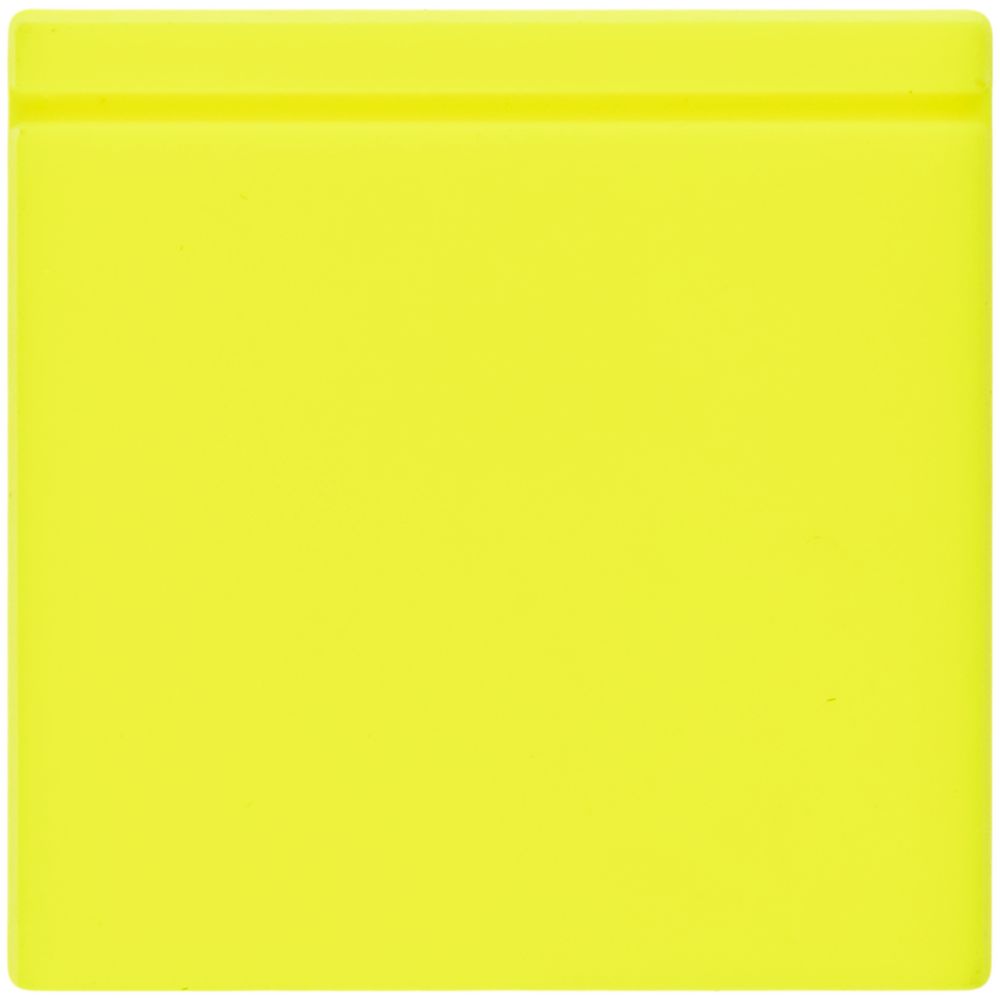 Лейбл из ПВХ Kare, желтый неон-1
