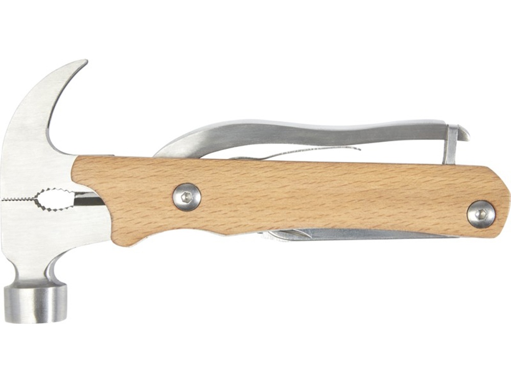 Bear многофункциональный инструмент с молотком с 10 функциями, дерево-1