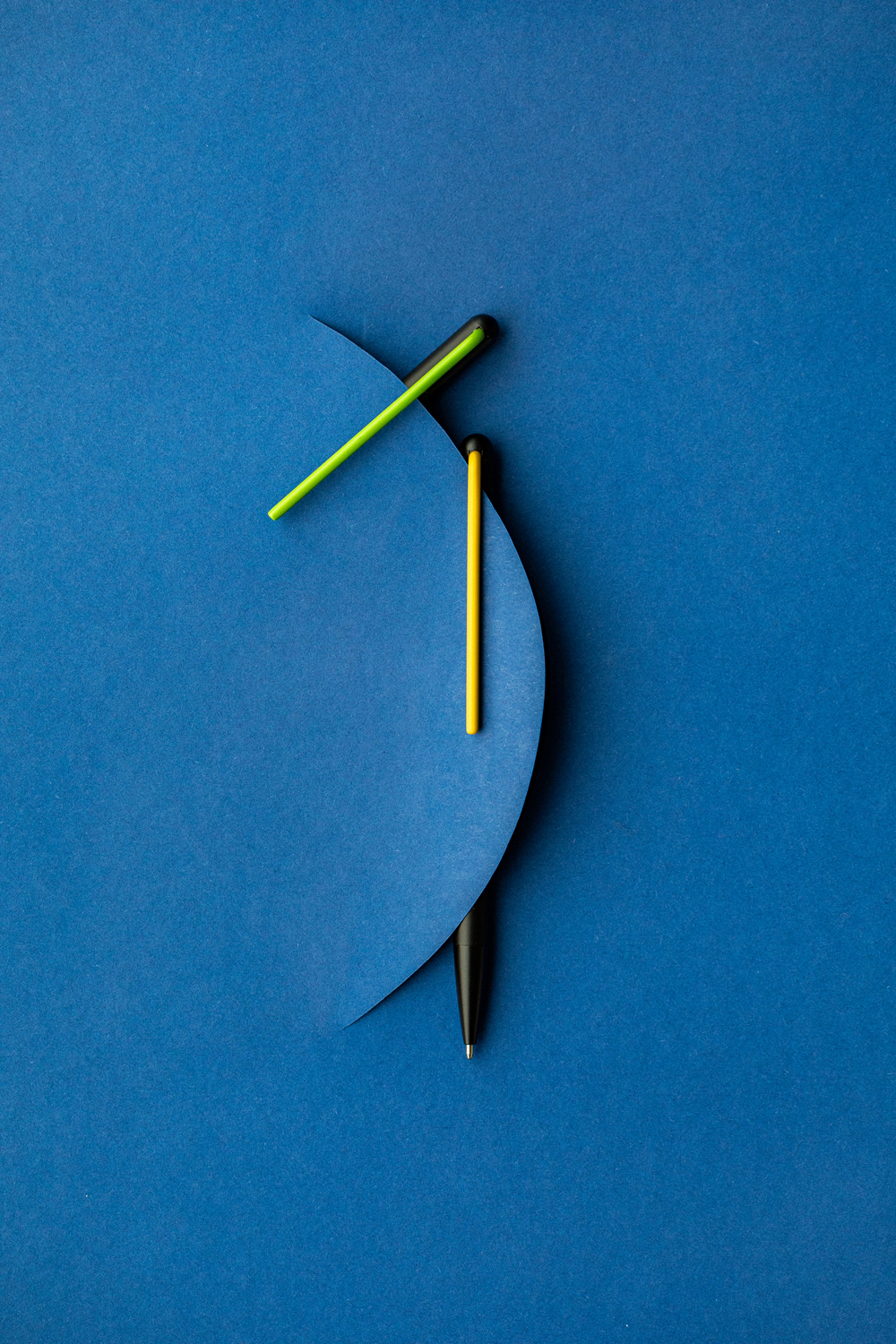 Шариковая ручка Pininfarina GrafeeX с зеленым клипом в чехле-5