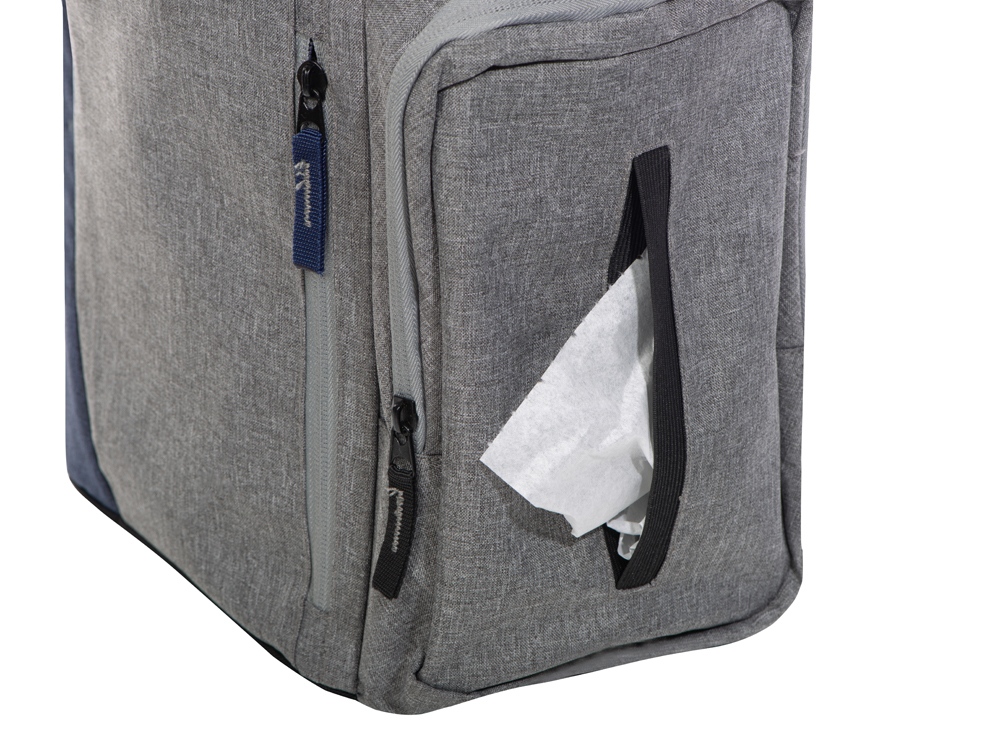 Сумка-холодильник Festival XL, серый/синий-7