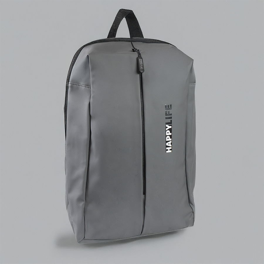 Рюкзак водостойкий "Go", серый, 41 х 29 х15,5 см, 90% полиуретан 10% полиэстер, серый-6