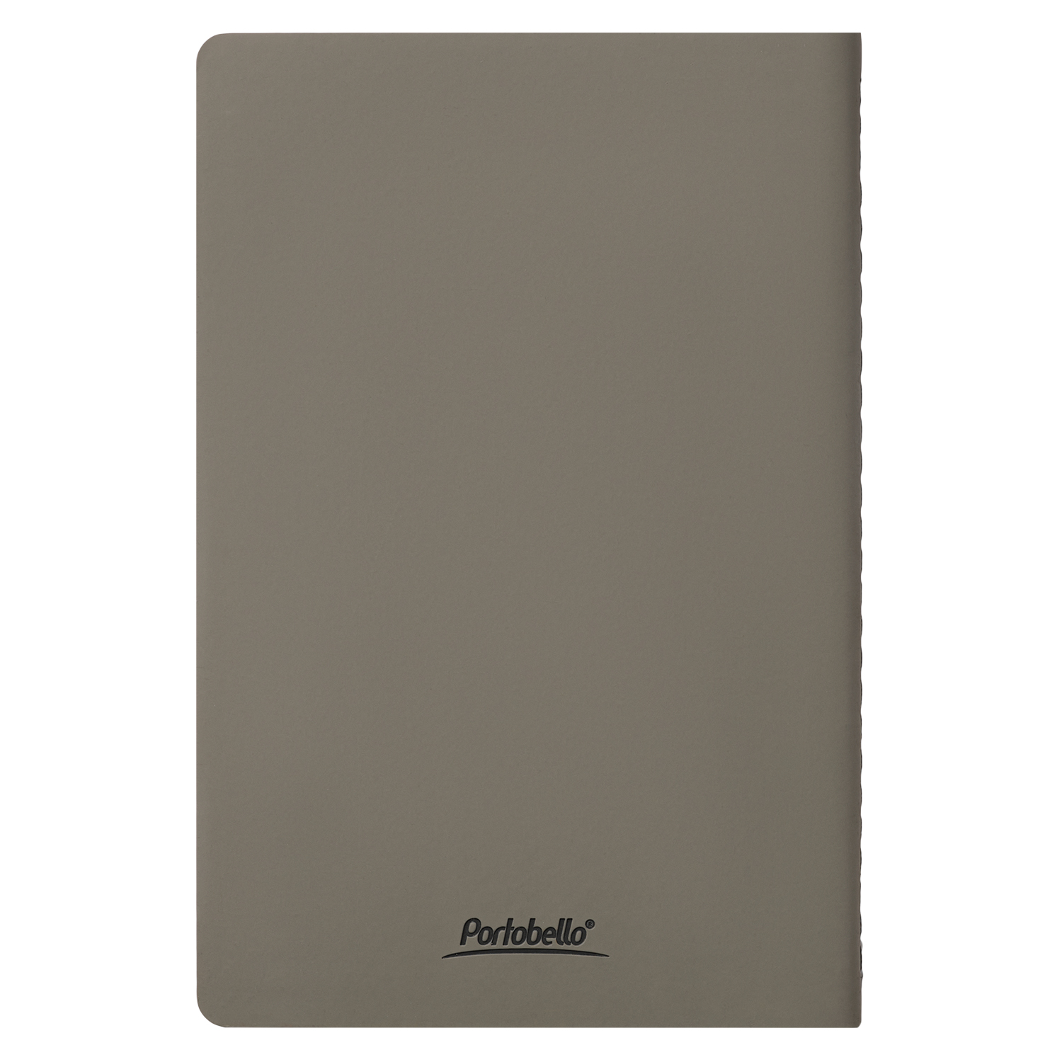 Блокнот Alpha slim, серый-4