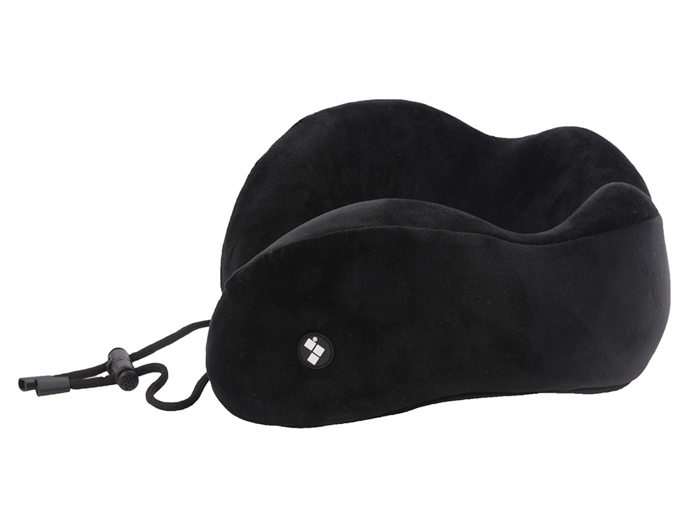 Подушка для путешествий с эффектом памяти Мемо Bluewinder Black-2