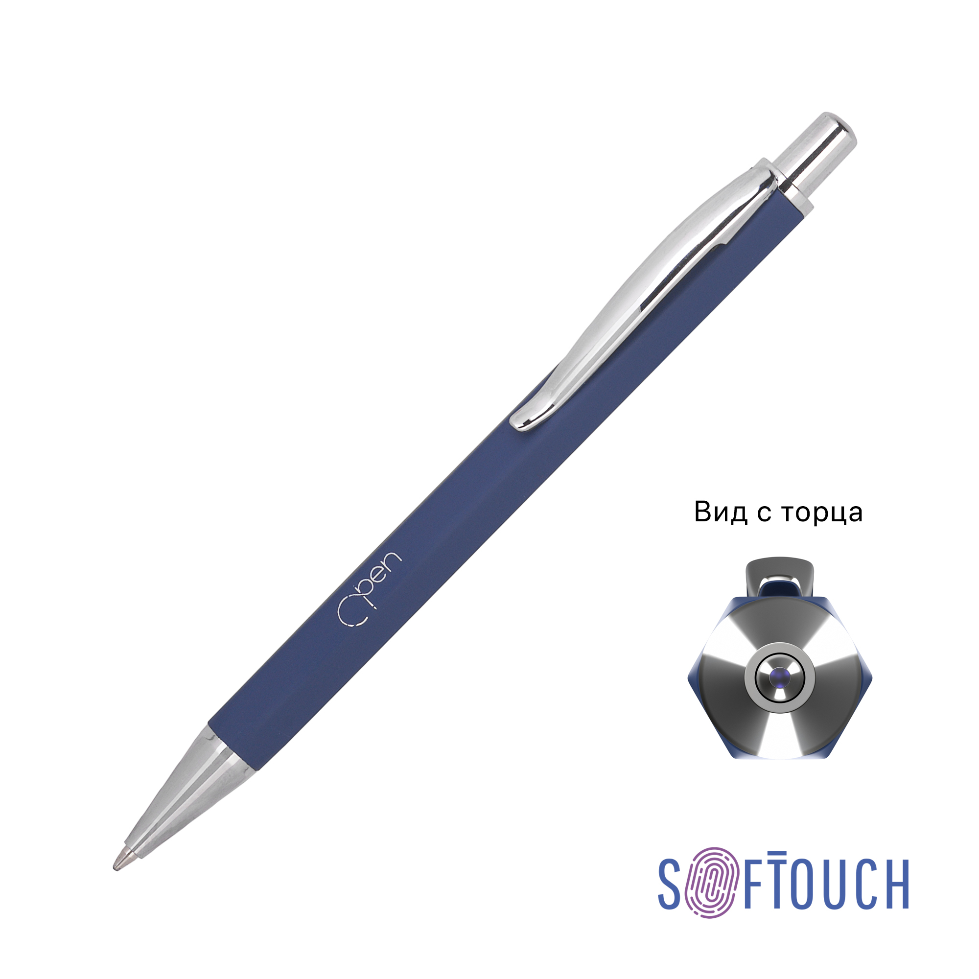 Ручка шариковая "Stanley", покрытие soft touch-0