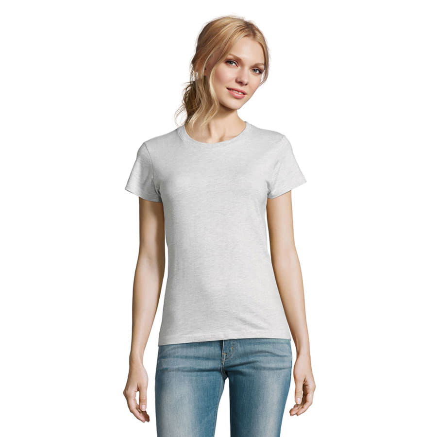 Футболка женская IMPERIAL WOMEN 190, светло-серый меланж-1