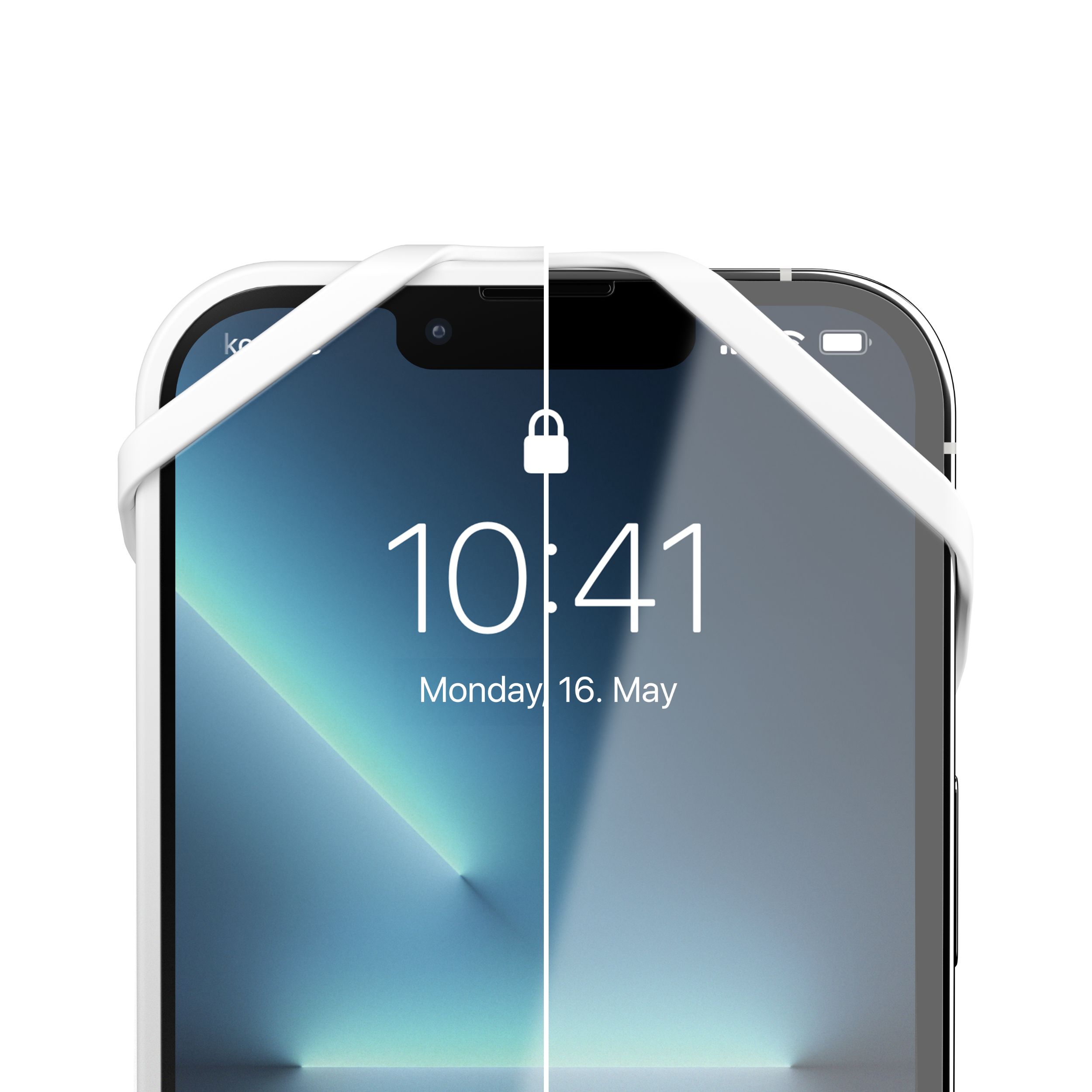 Ремешок-держатель для телефона с поп-сокетом Infinity Plus, белый-5