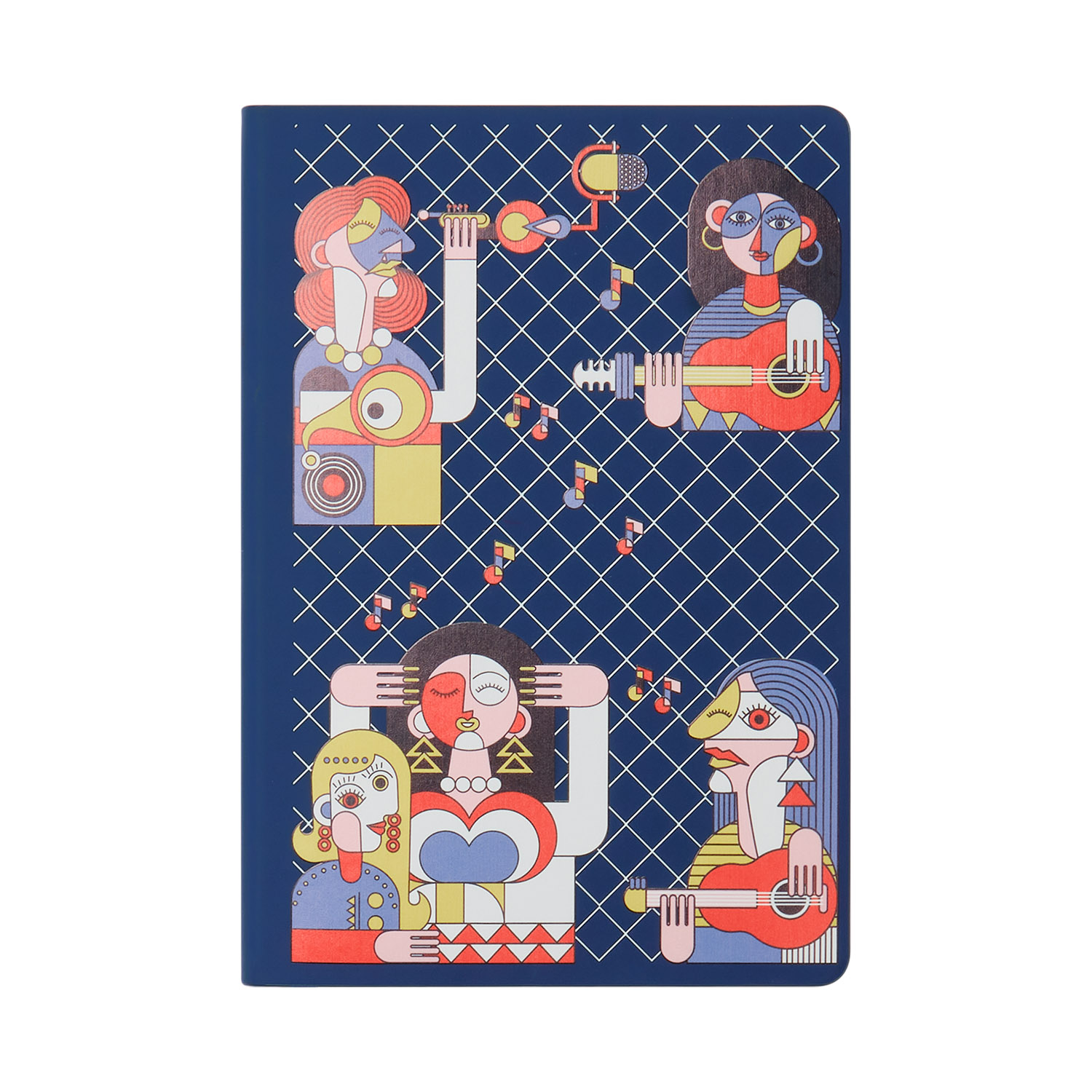 Ежедневник Спарк (Spark) недатированный, фиолетовый (с упаковкой, со стикерами)-13