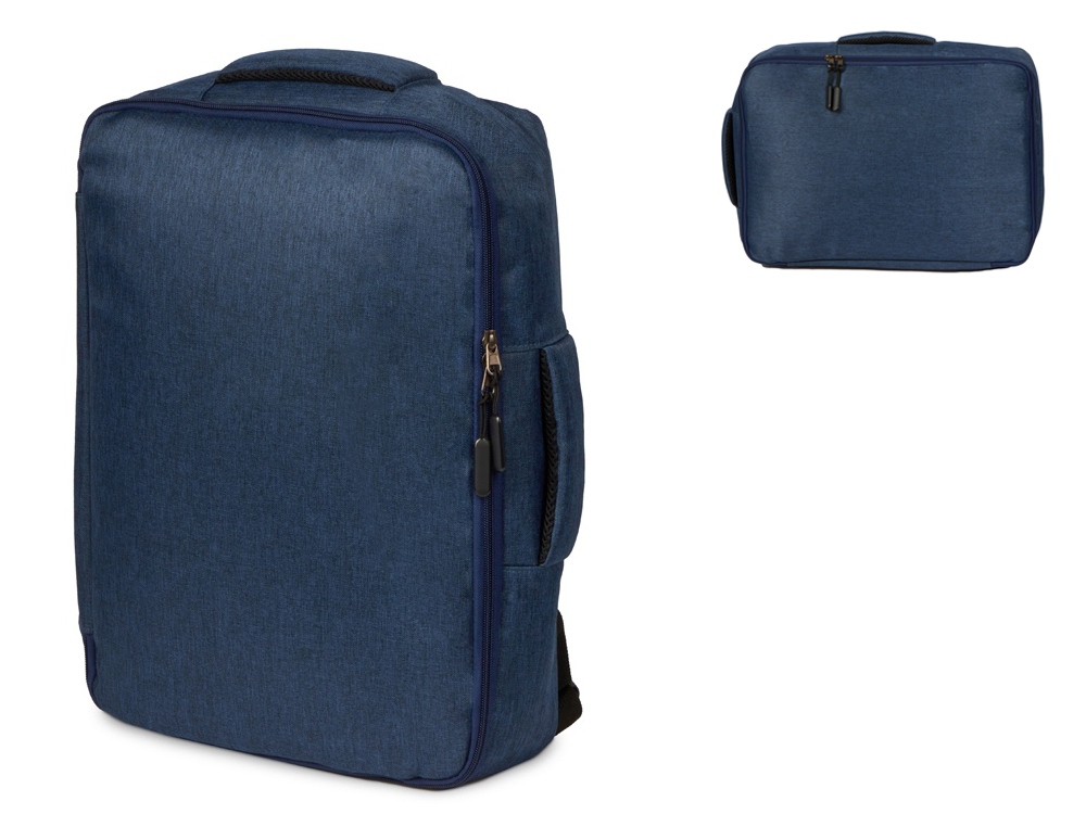 Рюкзак-трансформер Turnover, синий-0