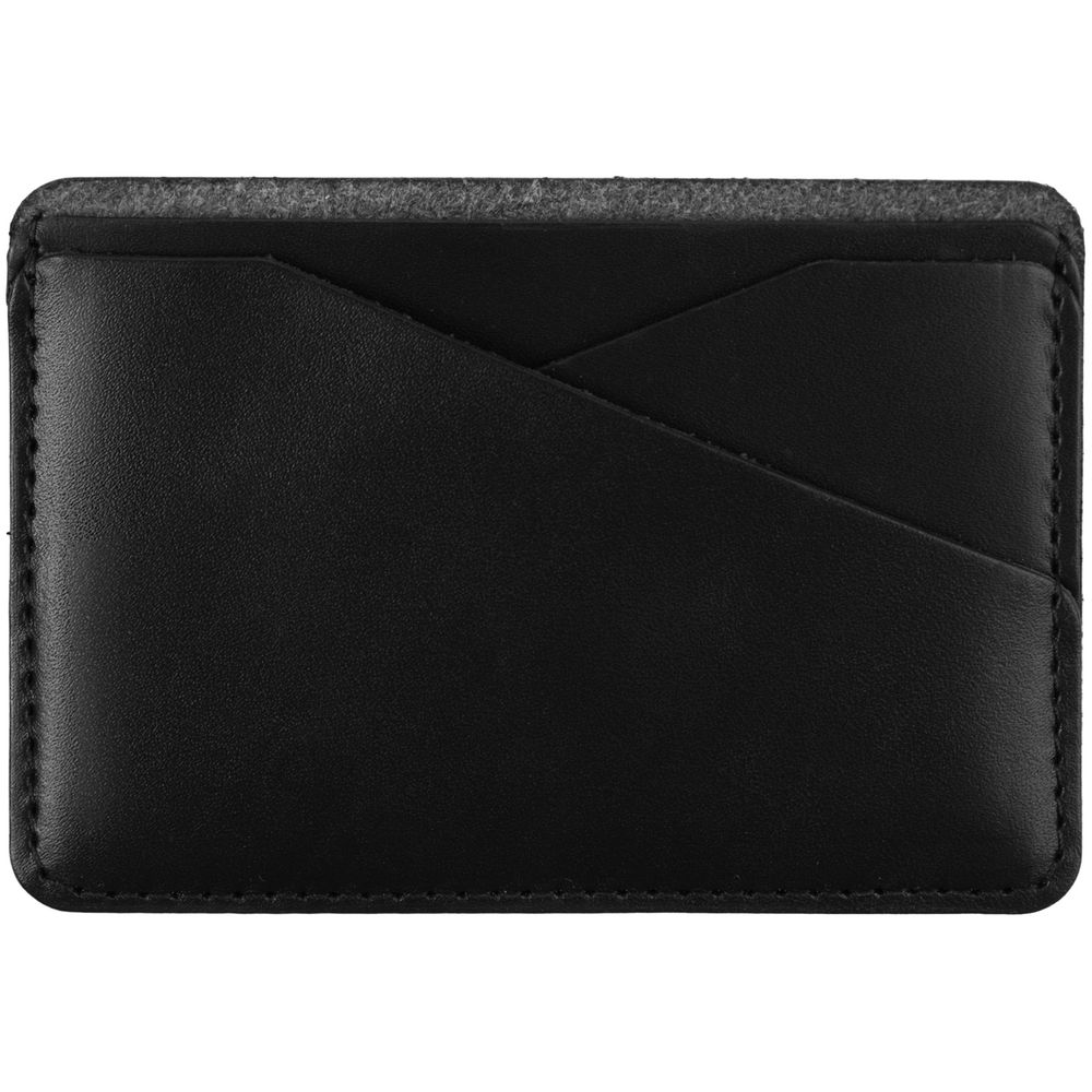 Чехол для карточек inStream, черный-0