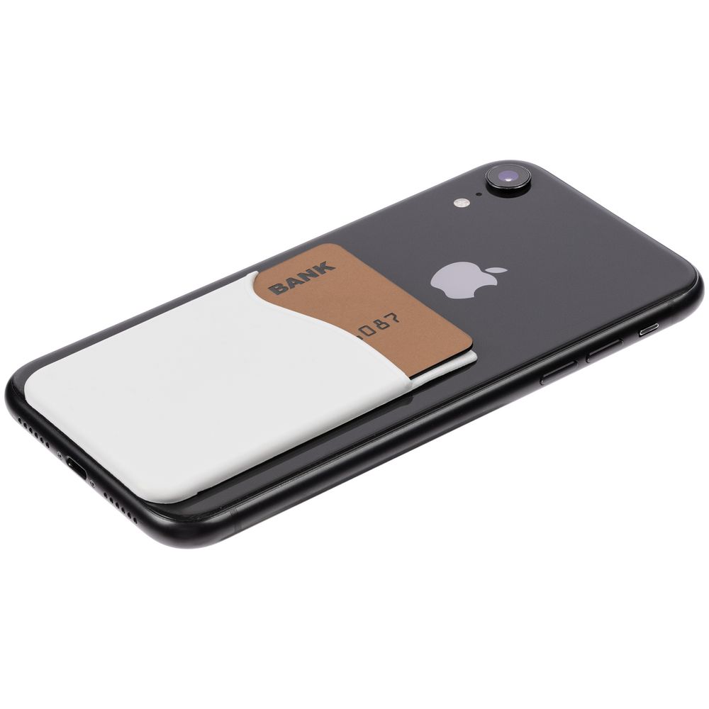 Чехол для карты на телефон Shelley, белый-2