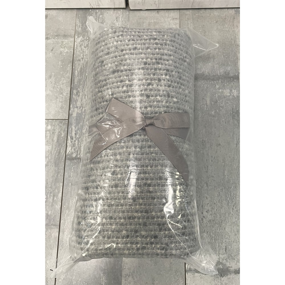 Плед акриловый SUPER SOFT CARE, Серый-4