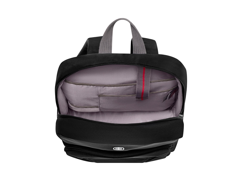 Рюкзак WENGER Motion 15.6, черный, нейлон, 31x17x42 см, 20 л-4